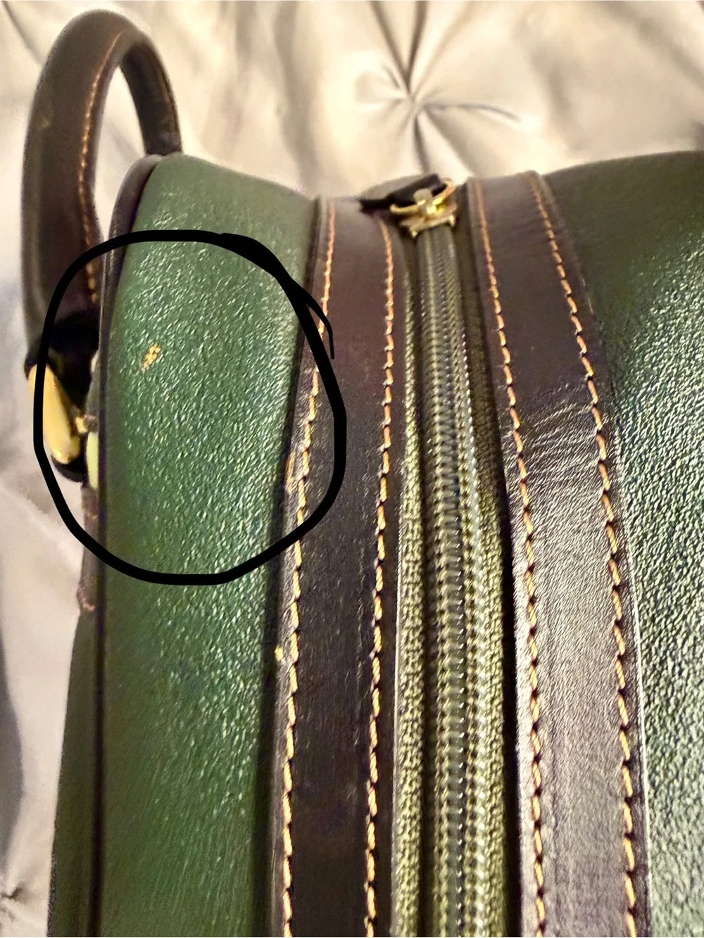 Burberry Golf Green Nova Check Structured Handbag – Authenticated